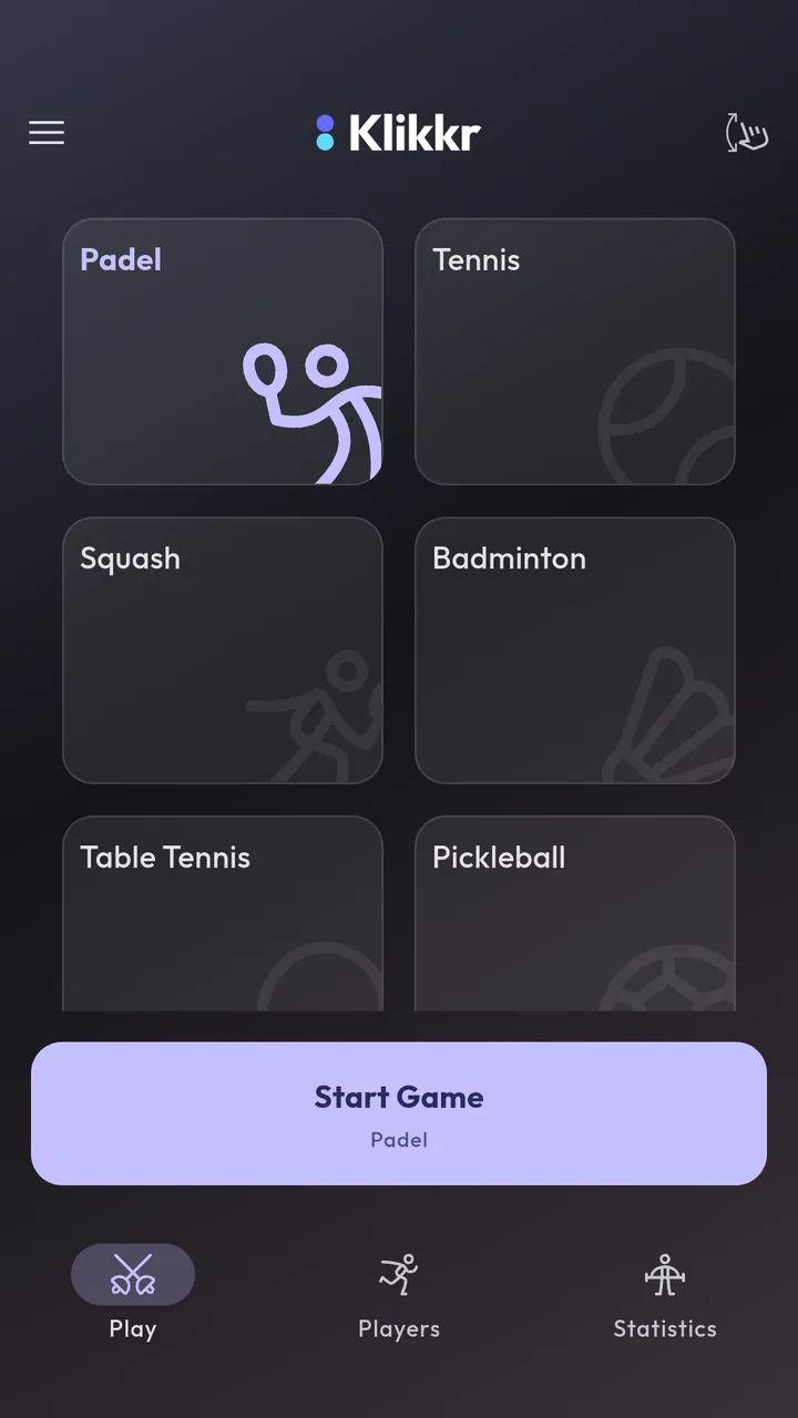 Choose your sport